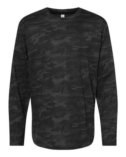 LAT Fine Jersey Long Sleeve Tee 6918 Storm Camo