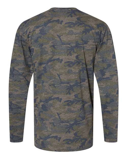 LAT Fine Jersey Long Sleeve Tee 6918 Vintage Camo