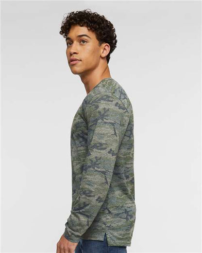 LAT Fine Jersey Long Sleeve Tee 6918 Vintage Camo