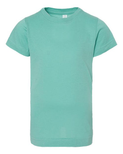LAT Girls' Fine Jersey Tee 2616 Saltwater