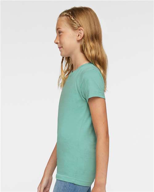 LAT Girls' Fine Jersey Tee 2616 Saltwater