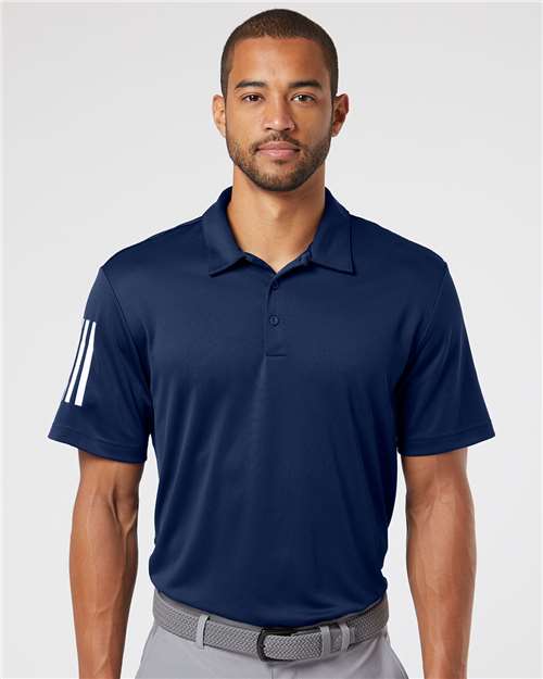 Adidas Floating 3-Stripes Polo A480 Custom Embroidered Business Logo