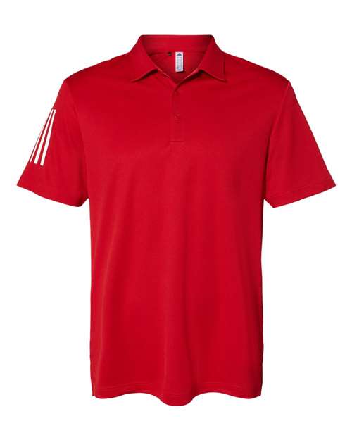 Adidas Floating 3-Stripes Polo A480 Custom Embroidered Business Logo