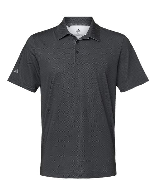 Adidas Diamond Dot Print Polo A498 Custom Embroidered Business Logo