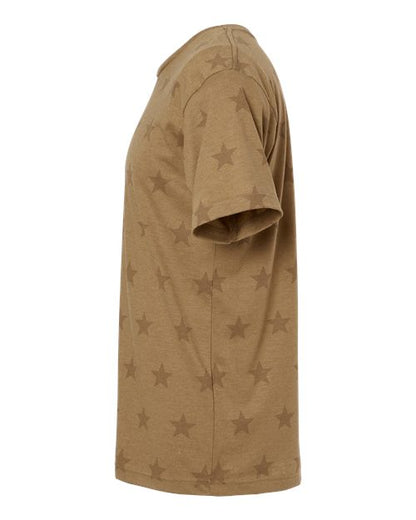 Code Five Star Print Tee 3929