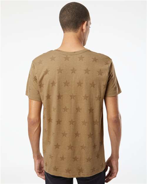Code Five Star Print Tee 3929