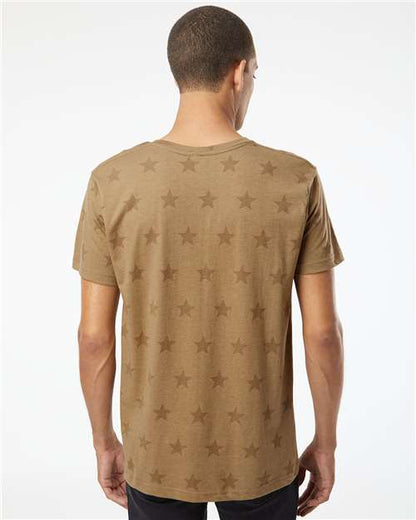Code Five Star Print Tee 3929