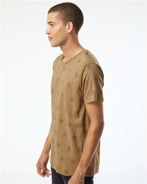 Code Five Star Print Tee 3929