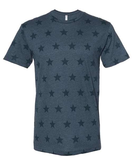 Code Five Star Print Tee 3929