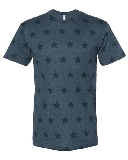 Code Five Star Print Tee 3929