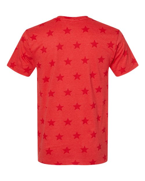 Code Five Star Print Tee 3929
