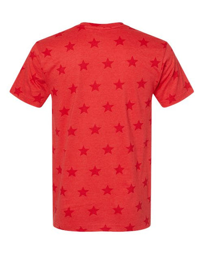 Code Five Star Print Tee 3929