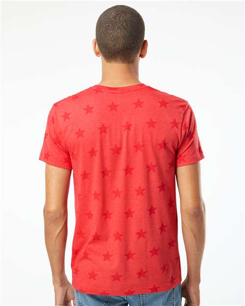 Code Five Star Print Tee 3929