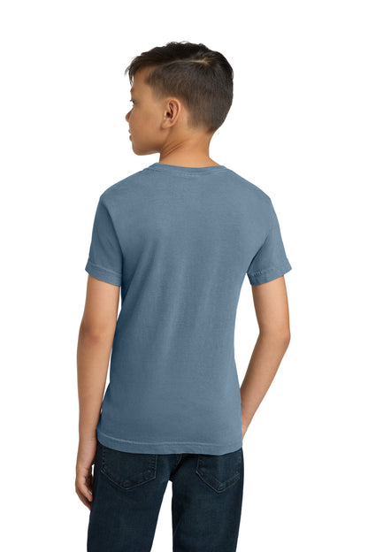 Custom Embroidered Comfort Colors T-Shirts  in Blue Jean