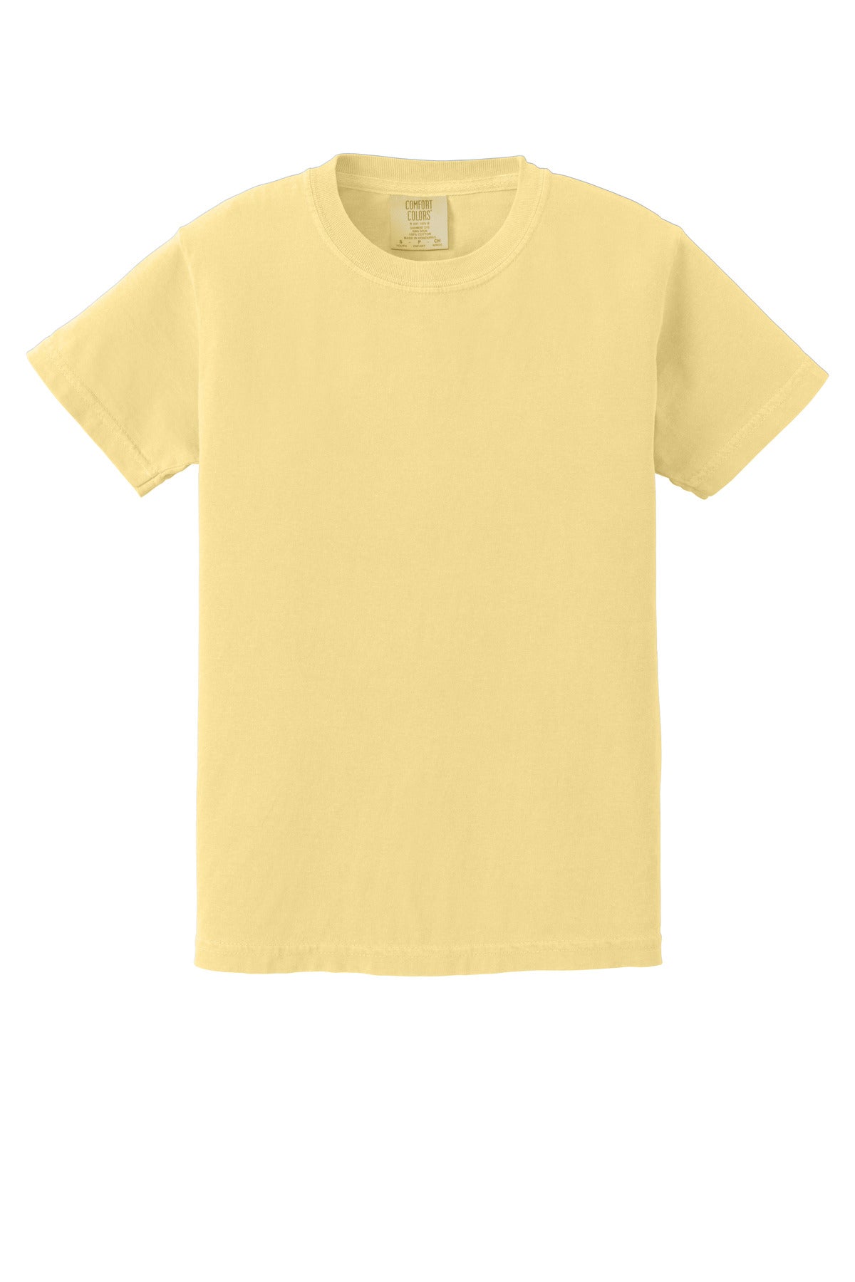 Custom Embroidered Comfort Colors T-Shirts  in Butter