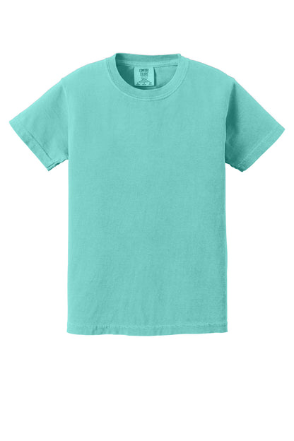 Custom Embroidered Comfort Colors T-Shirts  in Chalky Mint