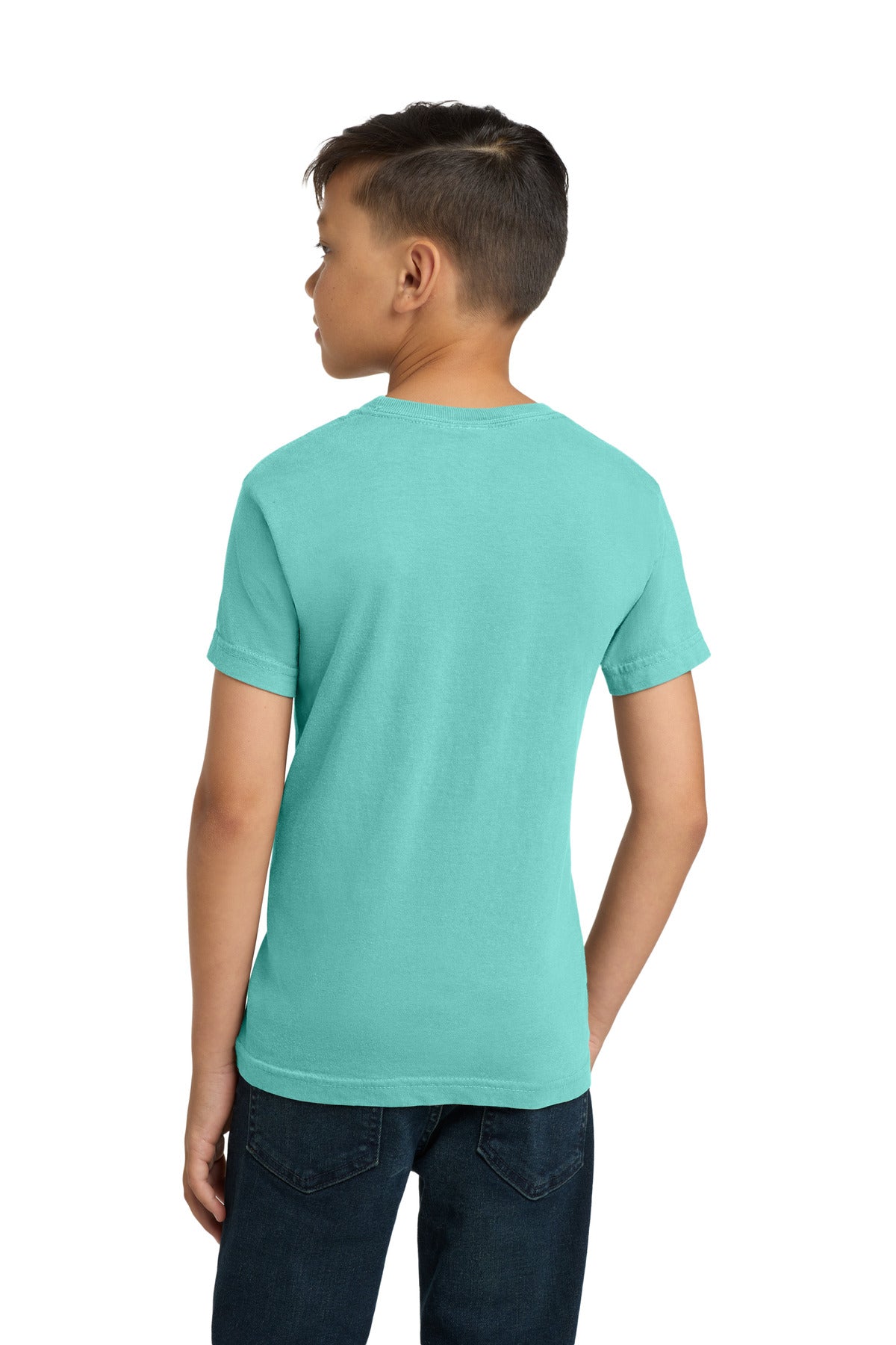 Custom Embroidered Comfort Colors T-Shirts  in Chalky Mint
