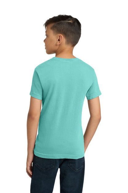 Custom Embroidered Comfort Colors T-Shirts  in Chalky Mint