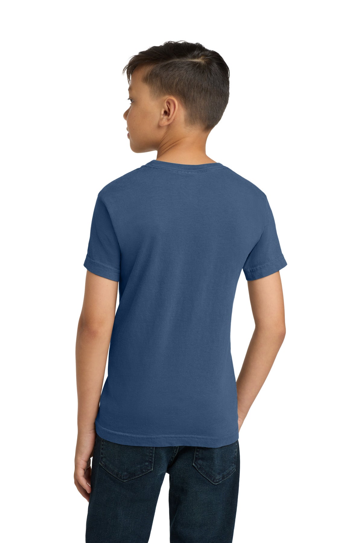 Custom Embroidered Comfort Colors T-Shirts  in China Blue
