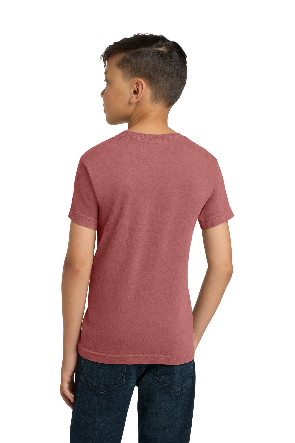 Custom Embroidered Comfort Colors T-Shirts  in Crimson