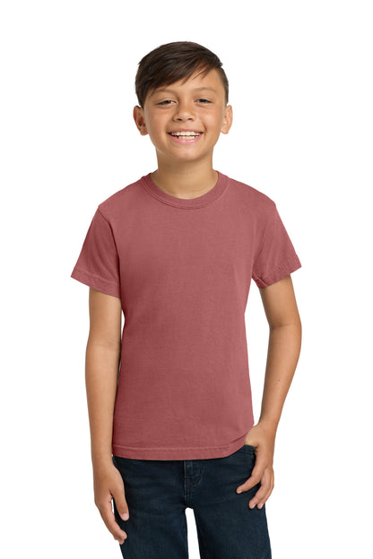 Custom Embroidered Comfort Colors T-Shirts  in Crimson