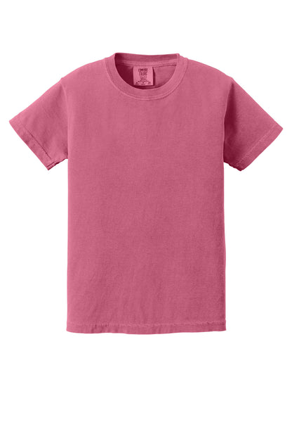 Custom Embroidered Comfort Colors T-Shirts  in Crunchberry