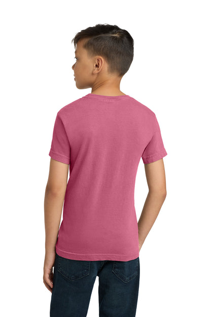 Custom Embroidered Comfort Colors T-Shirts  in Crunchberry