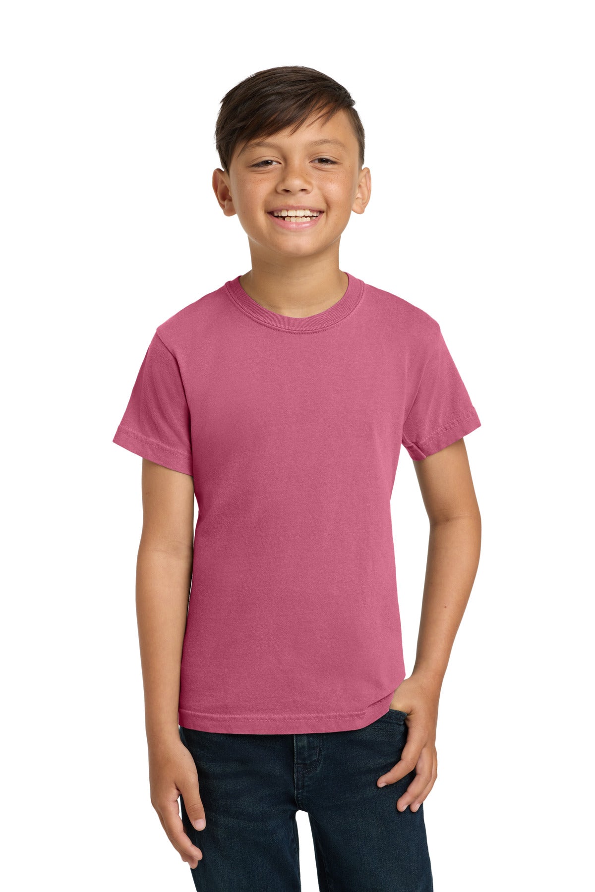 Custom Embroidered Comfort Colors T-Shirts  in Crunchberry