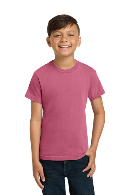 Custom Embroidered Comfort Colors T-Shirts  in Crunchberry