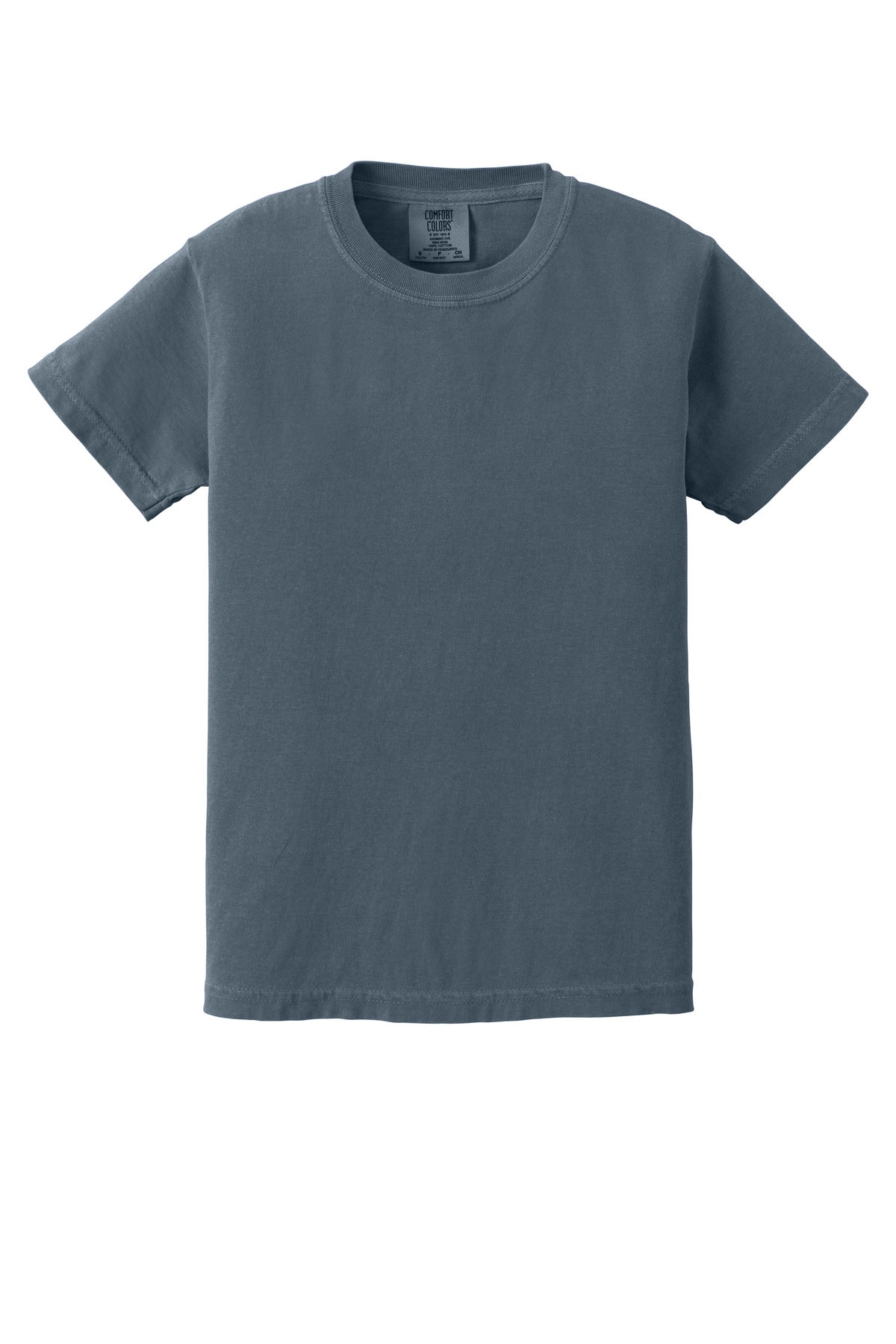 Custom Embroidered Comfort Colors T-Shirts  in Denim