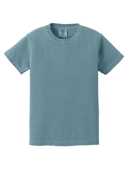 Custom Embroidered Comfort Colors T-Shirts  in Ice Blue