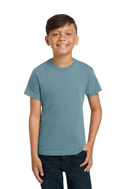 Custom Embroidered Comfort Colors T-Shirts  in Ice Blue