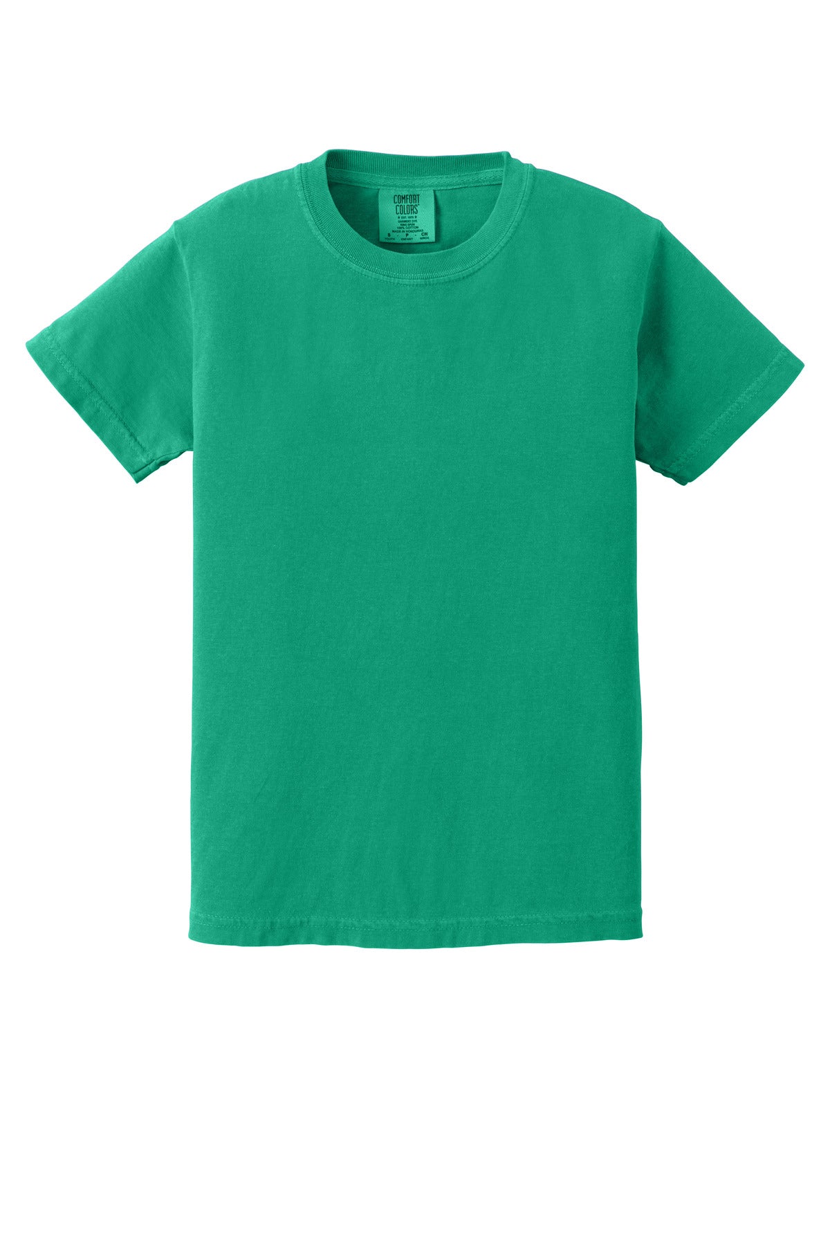 Custom Embroidered Comfort Colors T-Shirts  in Island Green