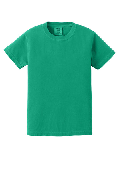 Custom Embroidered Comfort Colors T-Shirts  in Island Green