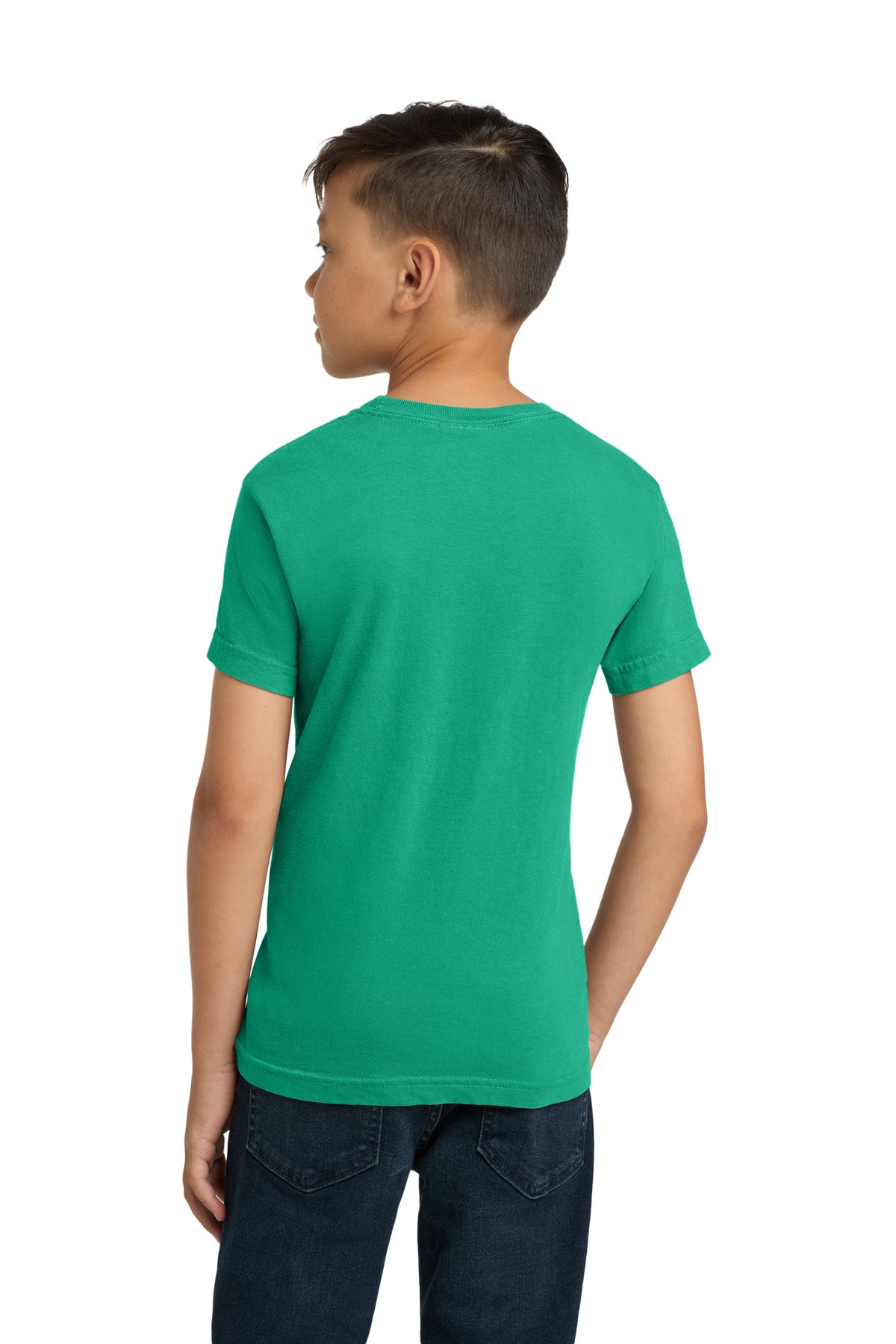 Custom Embroidered Comfort Colors T-Shirts  in Island Green