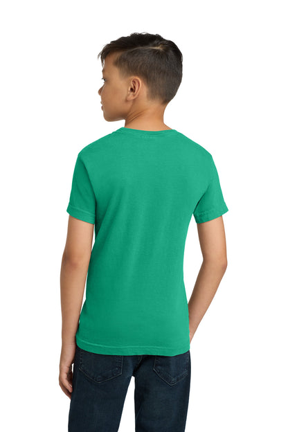 Custom Embroidered Comfort Colors T-Shirts  in Island Green