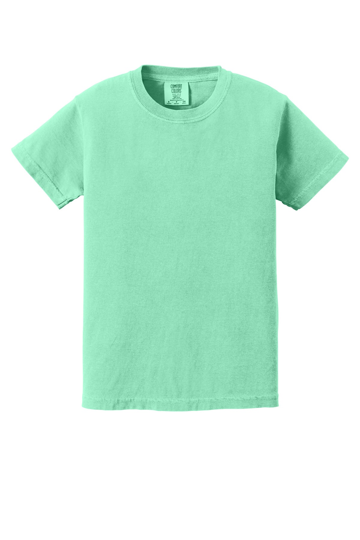 Custom Embroidered Comfort Colors T-Shirts  in Island Reef