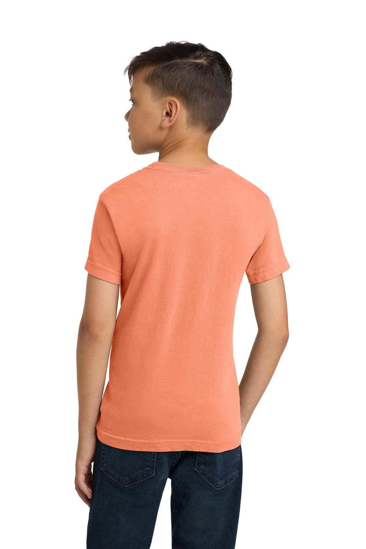 Custom Embroidered Comfort Colors T-Shirts  in Melon