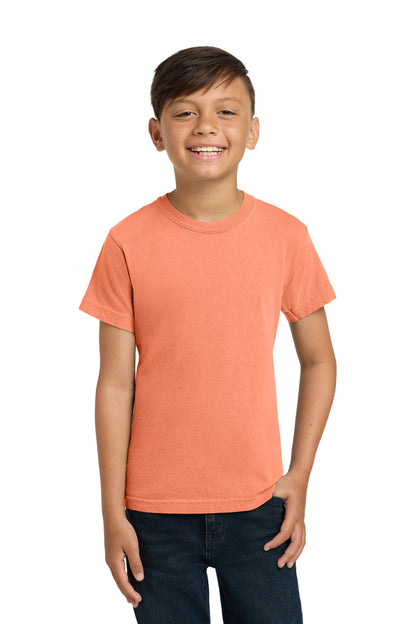 Custom Embroidered Comfort Colors T-Shirts  in Melon