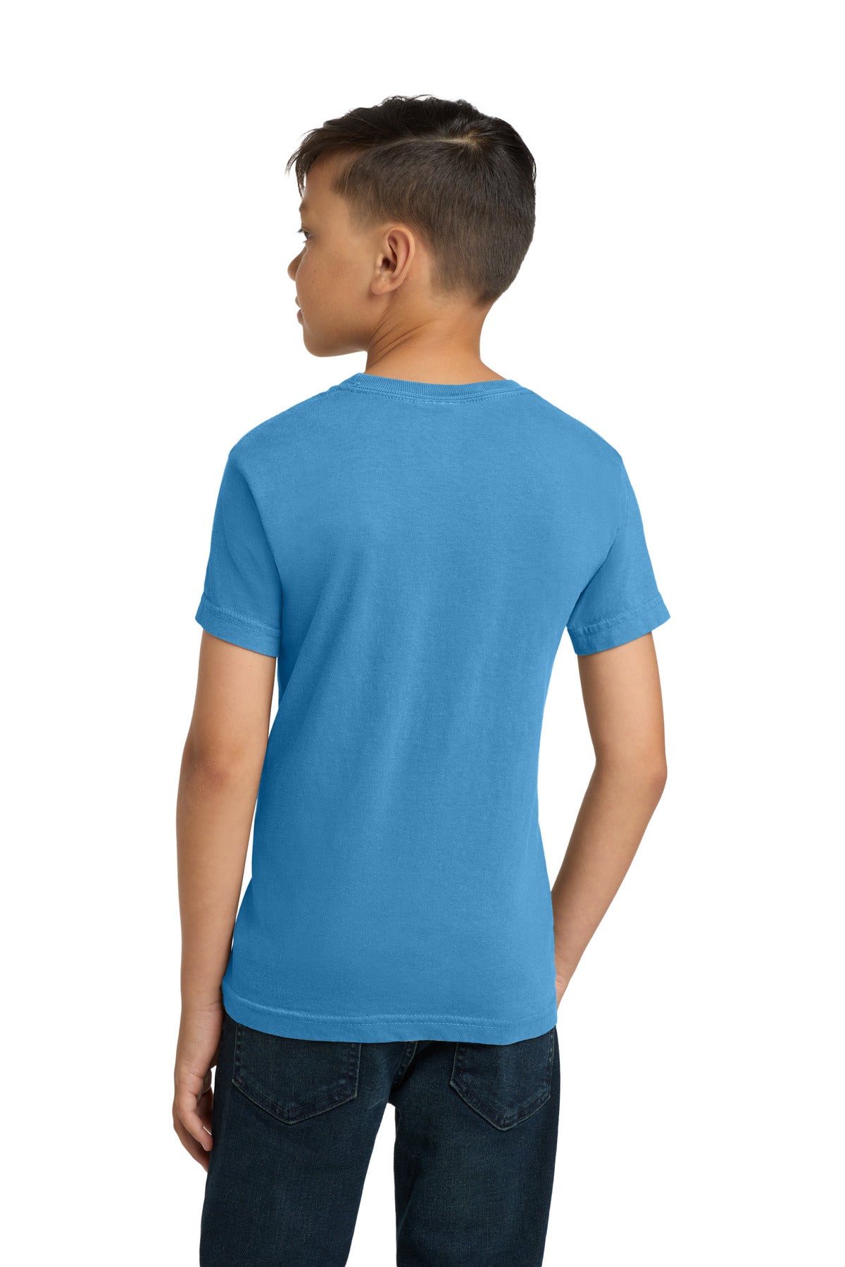 Custom Embroidered Comfort Colors T-Shirts  in Royal Caribe