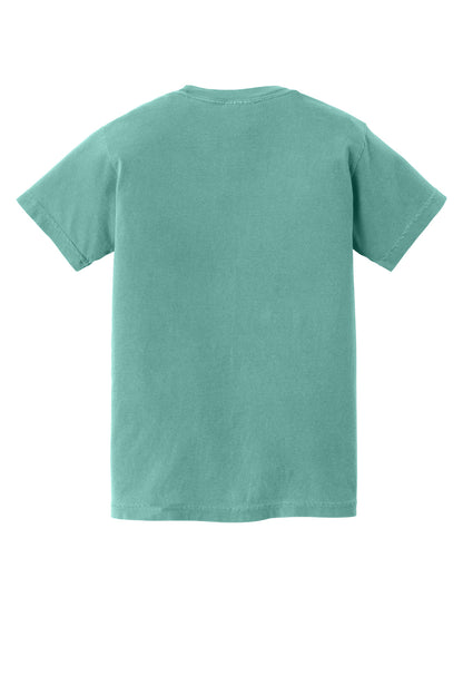 Custom Embroidered Comfort Colors T-Shirts  in Seafoam