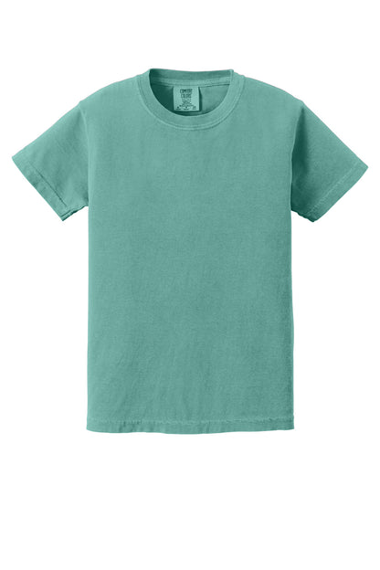 Custom Embroidered Comfort Colors T-Shirts  in Seafoam