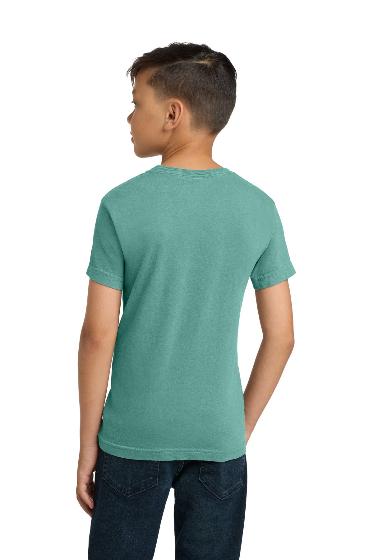 Custom Embroidered Comfort Colors T-Shirts  in Seafoam