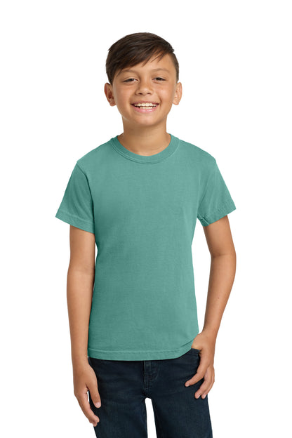 Custom Embroidered Comfort Colors T-Shirts  in Seafoam