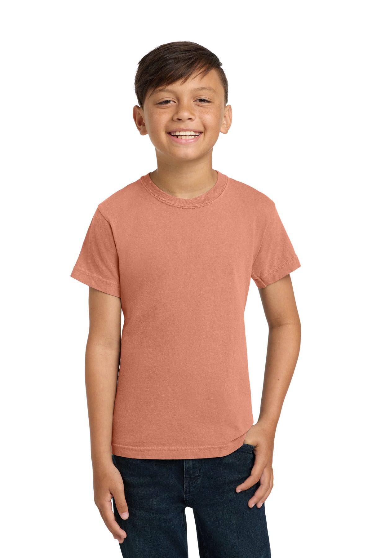 Custom Embroidered Comfort Colors T-Shirts  in Terracotta