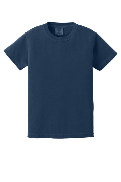 Custom Embroidered Comfort Colors T-Shirts  in True Navy