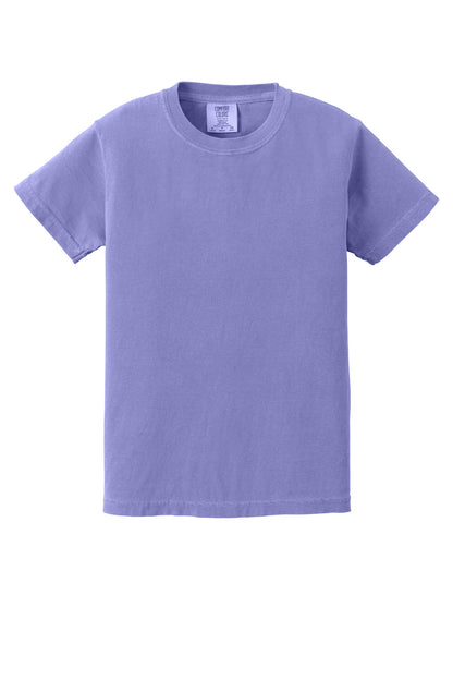 Custom Embroidered Comfort Colors T-Shirts  in Violet