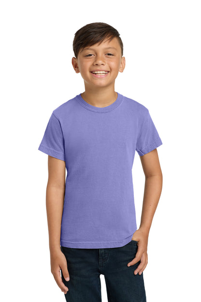 Custom Embroidered Comfort Colors T-Shirts  in Violet