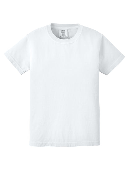 Custom Embroidered Comfort Colors T-Shirts  in White