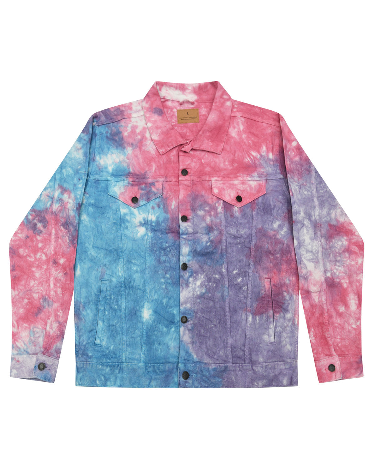 Tie-Dye Unisex Denim Jacket 9050CD